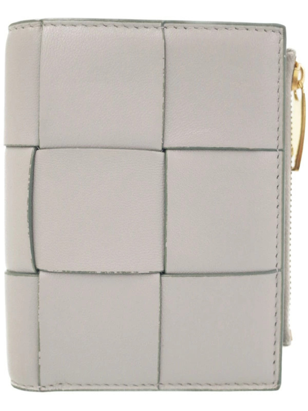 Bottega Veneta Cassette Bi fold Zipper Wallet Short